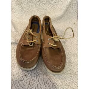 Sperry men’s leather top sider 9.5 M brown